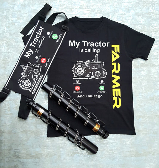 FMA1002 - Bumper Rod / Banner / T Shirt Combo - My Tractor is Calling