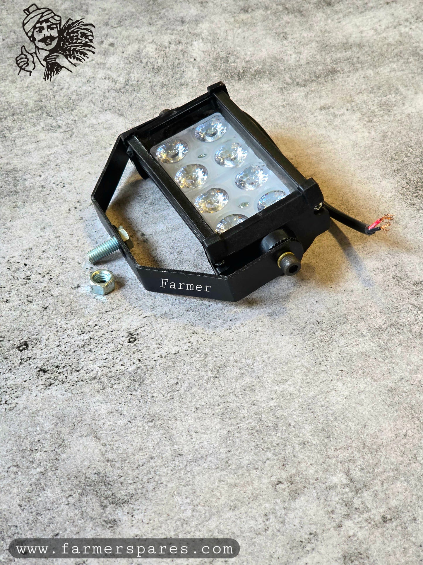 FMRL2308 -40W Flood Rectangular LED Work Light (White Color)