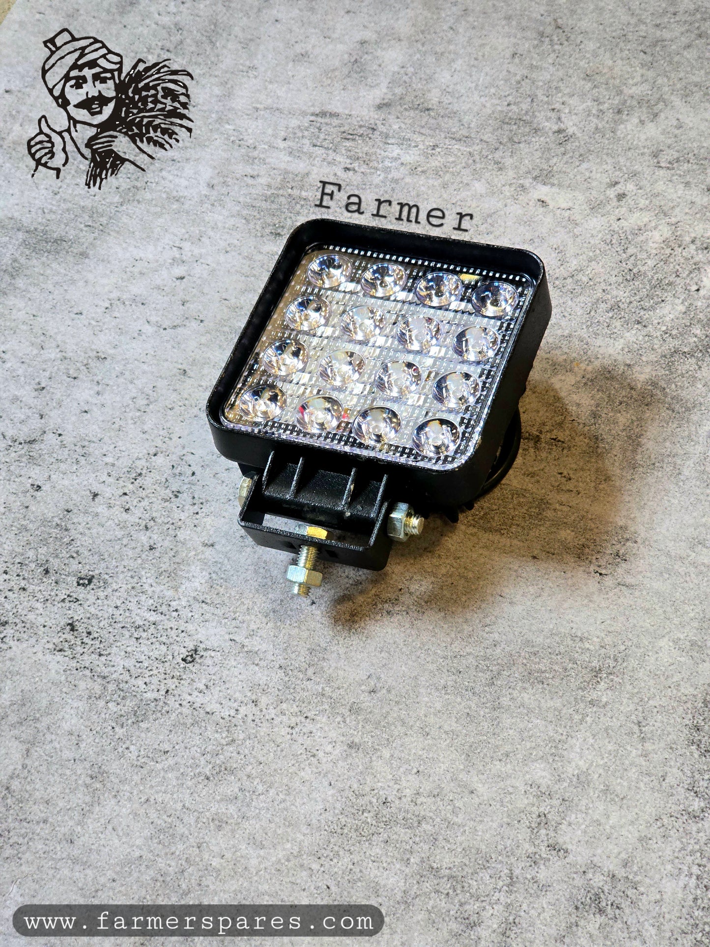 FMRL5616 - 18W Spot Square LED Work Light (White Color)