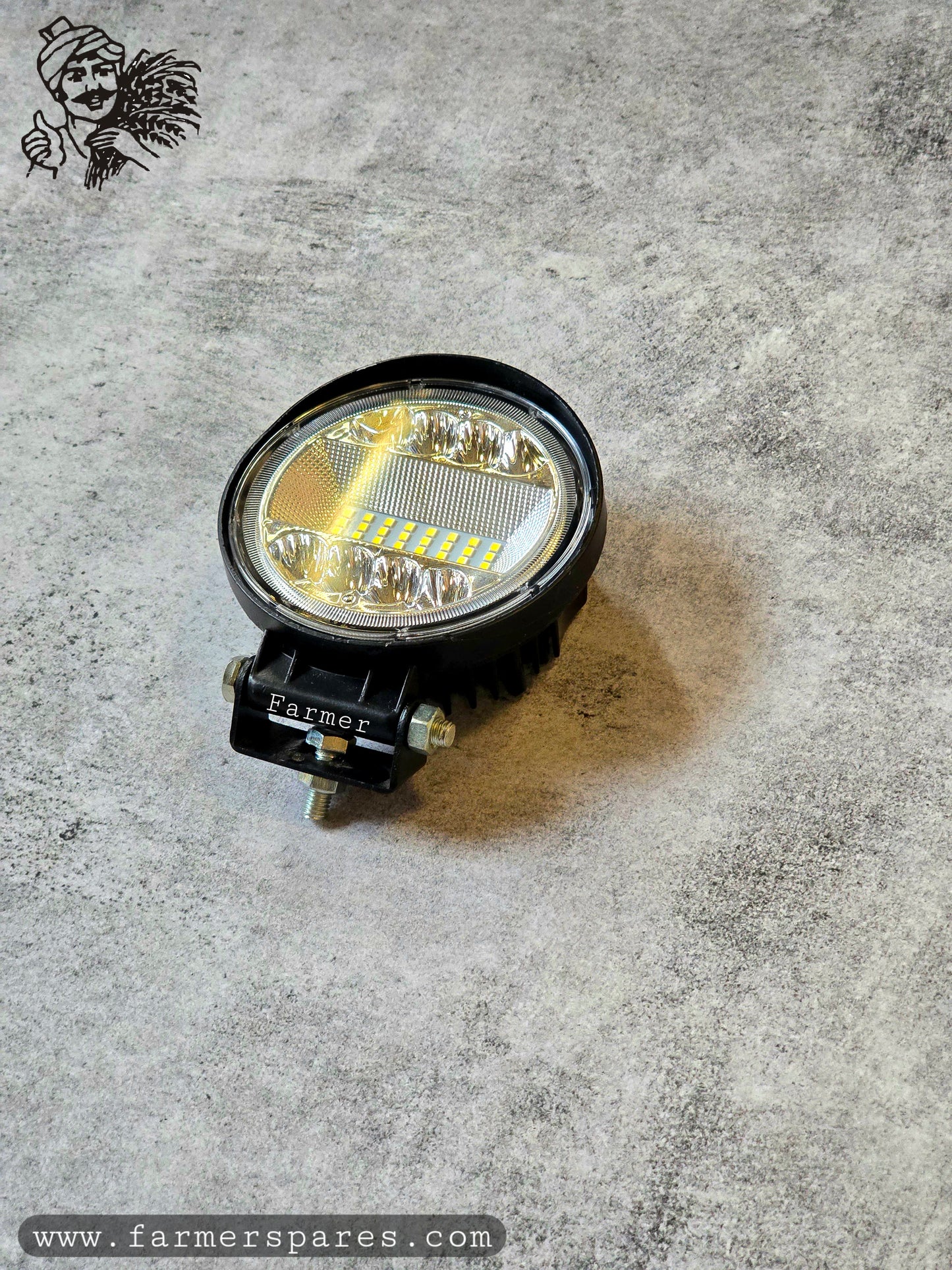 FMRL5632 -20W Spot+Flood Round LED Work Light (White Color)