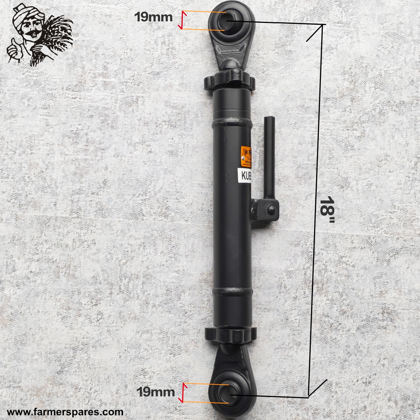 FMR133 - Toplink Suitable for Kubota Mini Tractor 18"