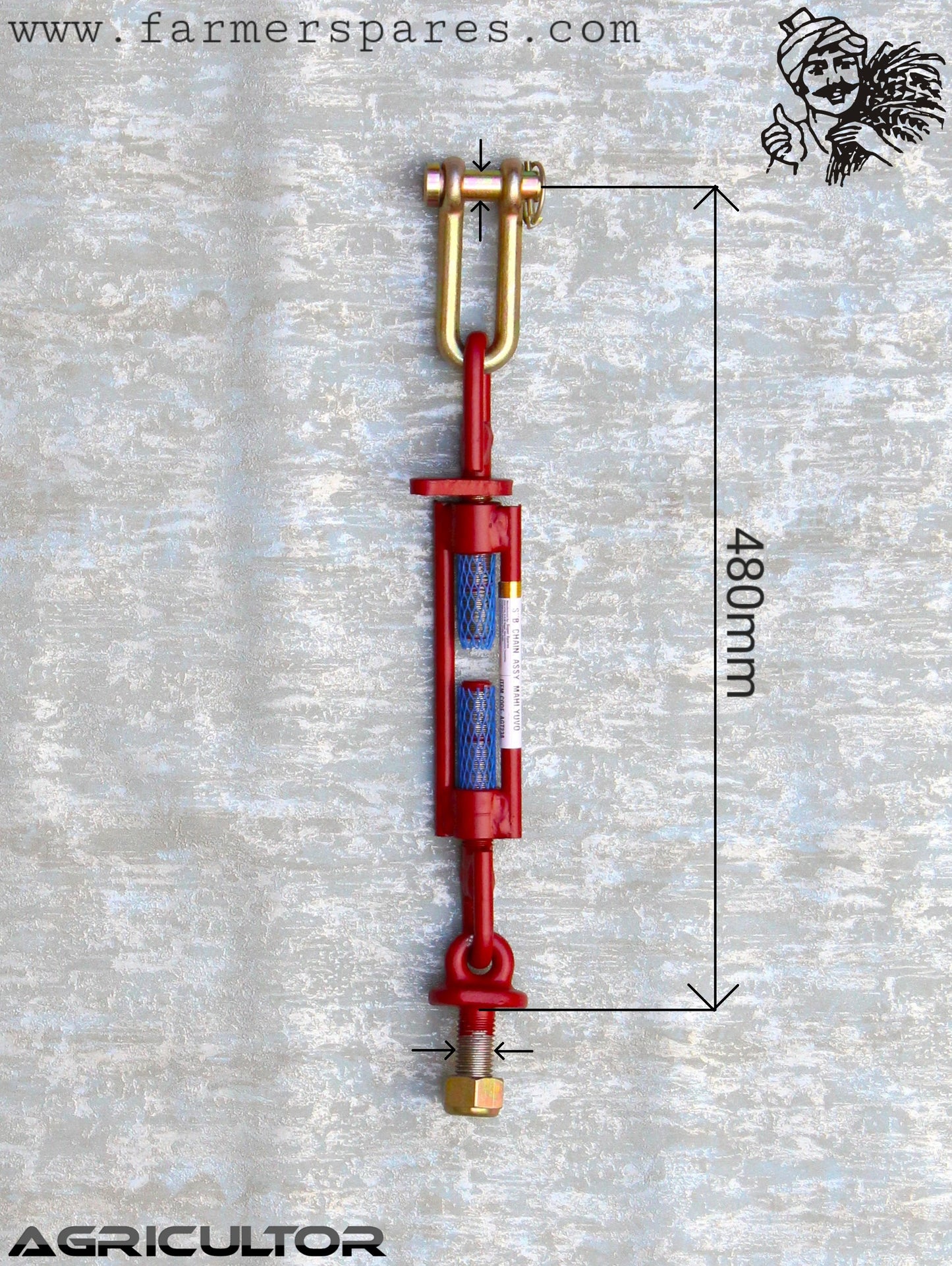 AGT228B - Stabilizer Chain Set Suitable for MAHINDRA YUVO Tractor
