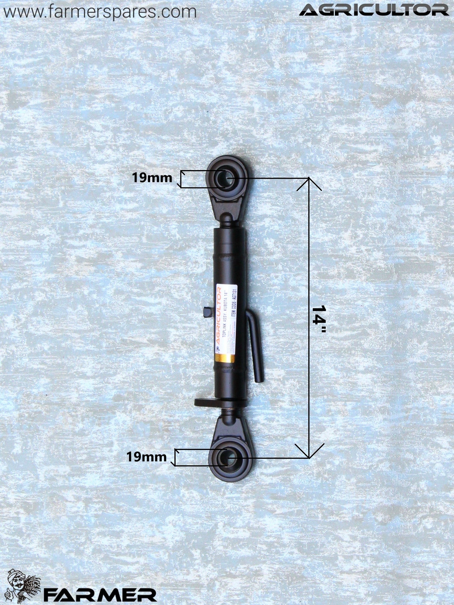 AGT131 - 14" Toplink Suitable for MINI Tractor and KUBOTA