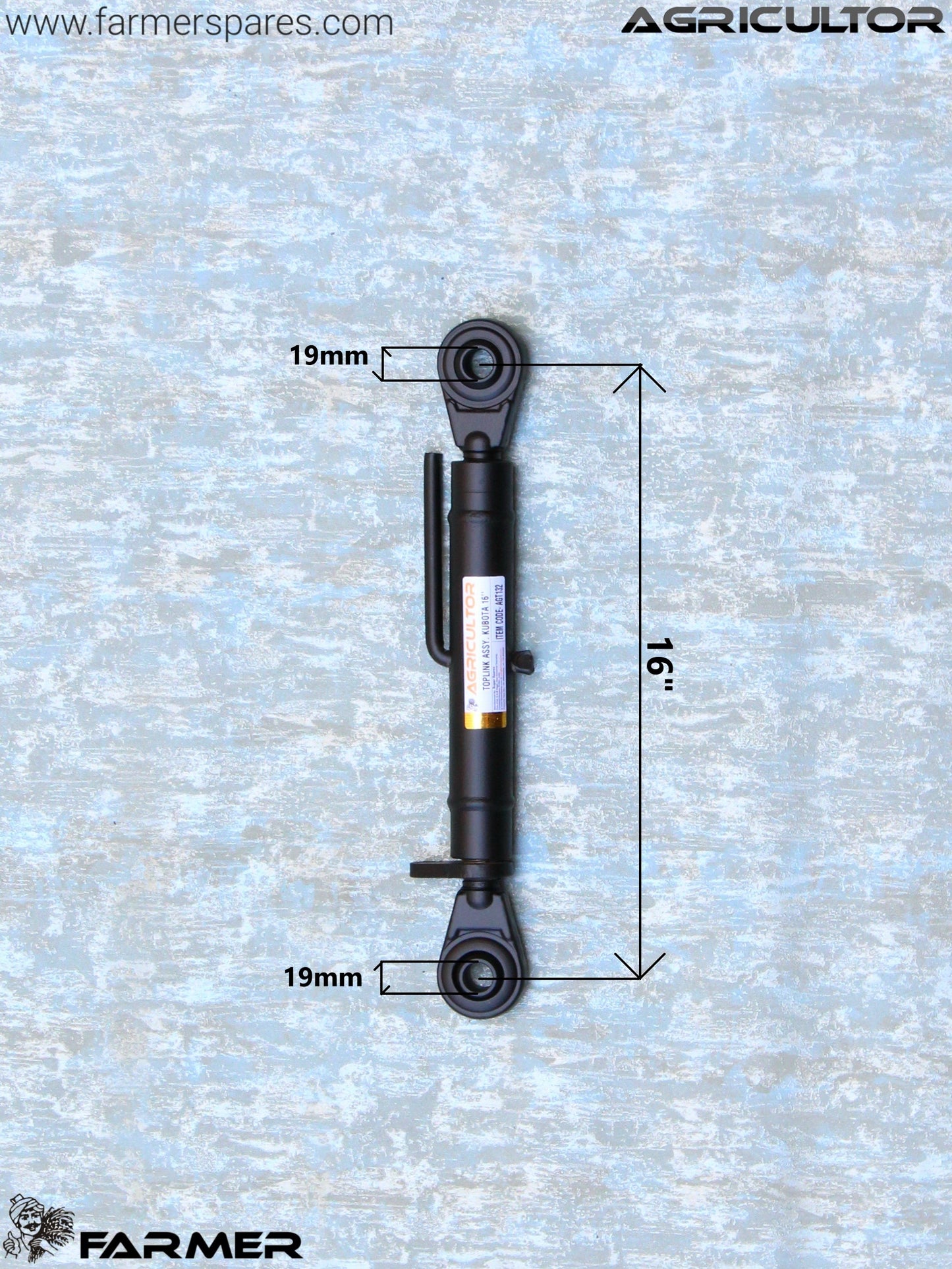 AGT132 - 16" Toplink Suitable for MINI Tractor and KUBOTA