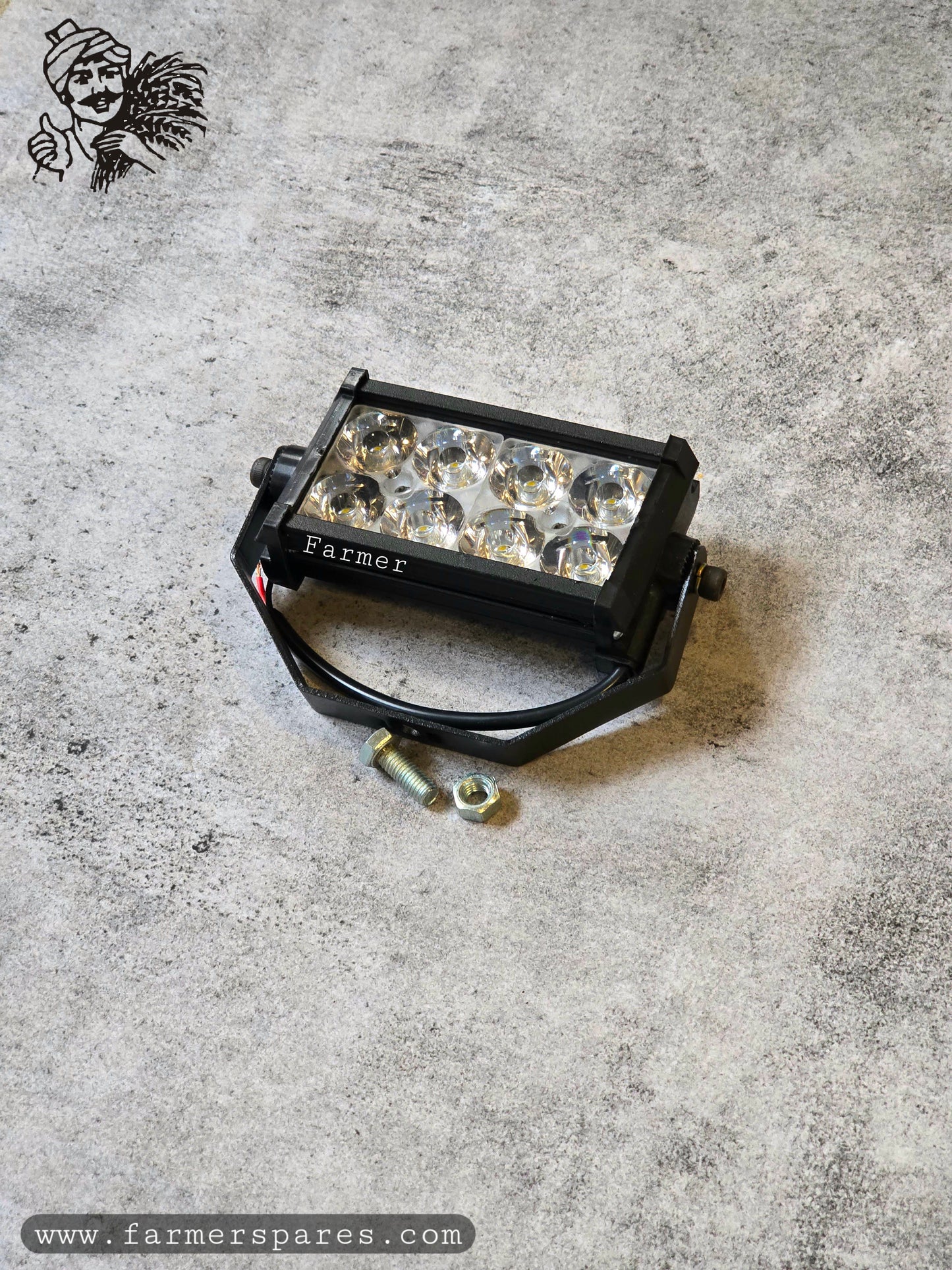 FMRL2408 - Rectangular LED Work Light (White Color)