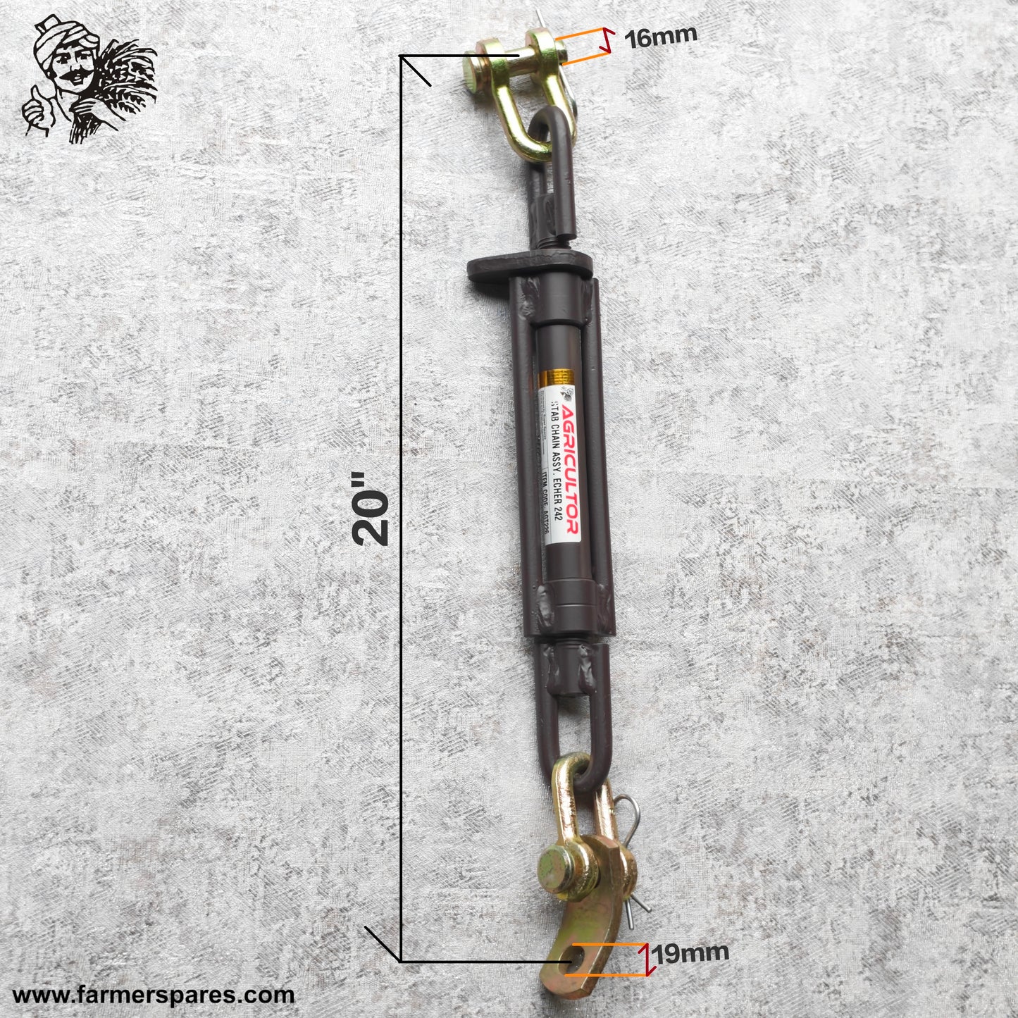 AGT226 - Stabilizer Chain Set Suitable for EICHER 242 Tractor