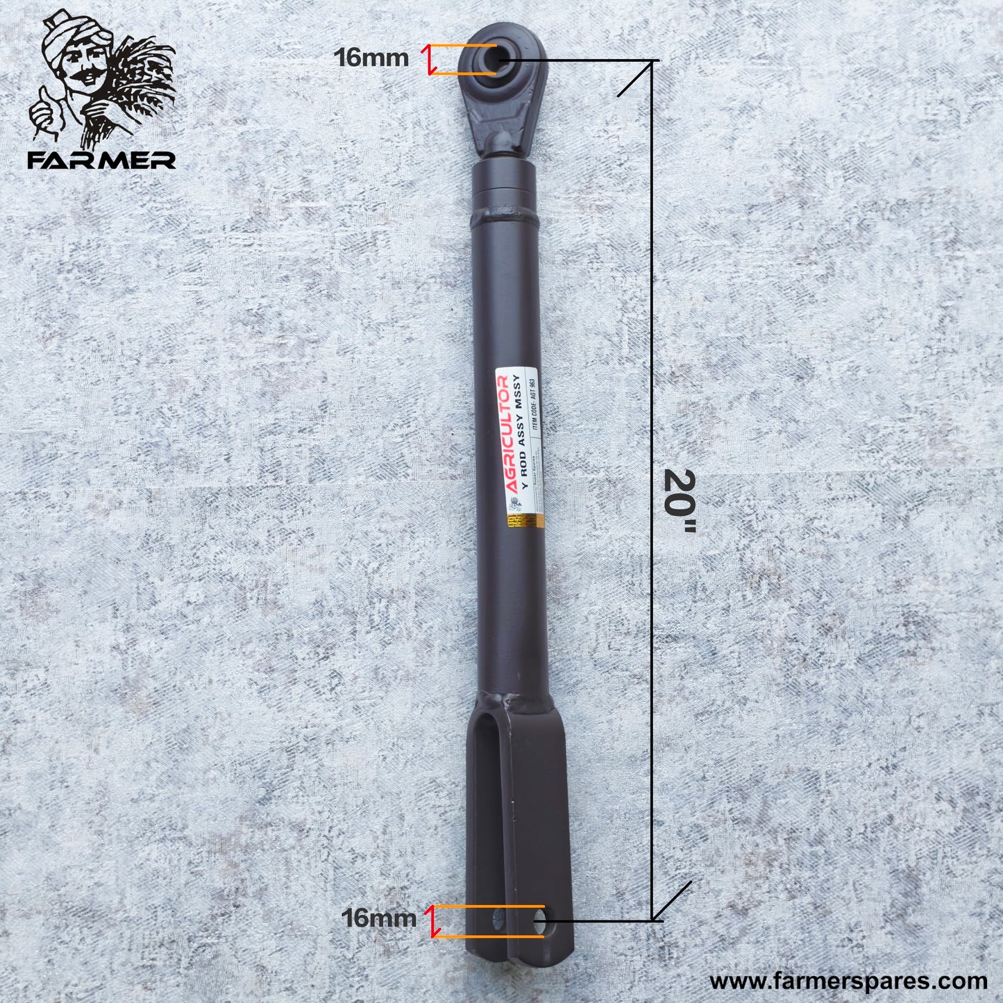 AGT963 - Y-ROD Suitable for MASSEY Tractor (Adjustable)