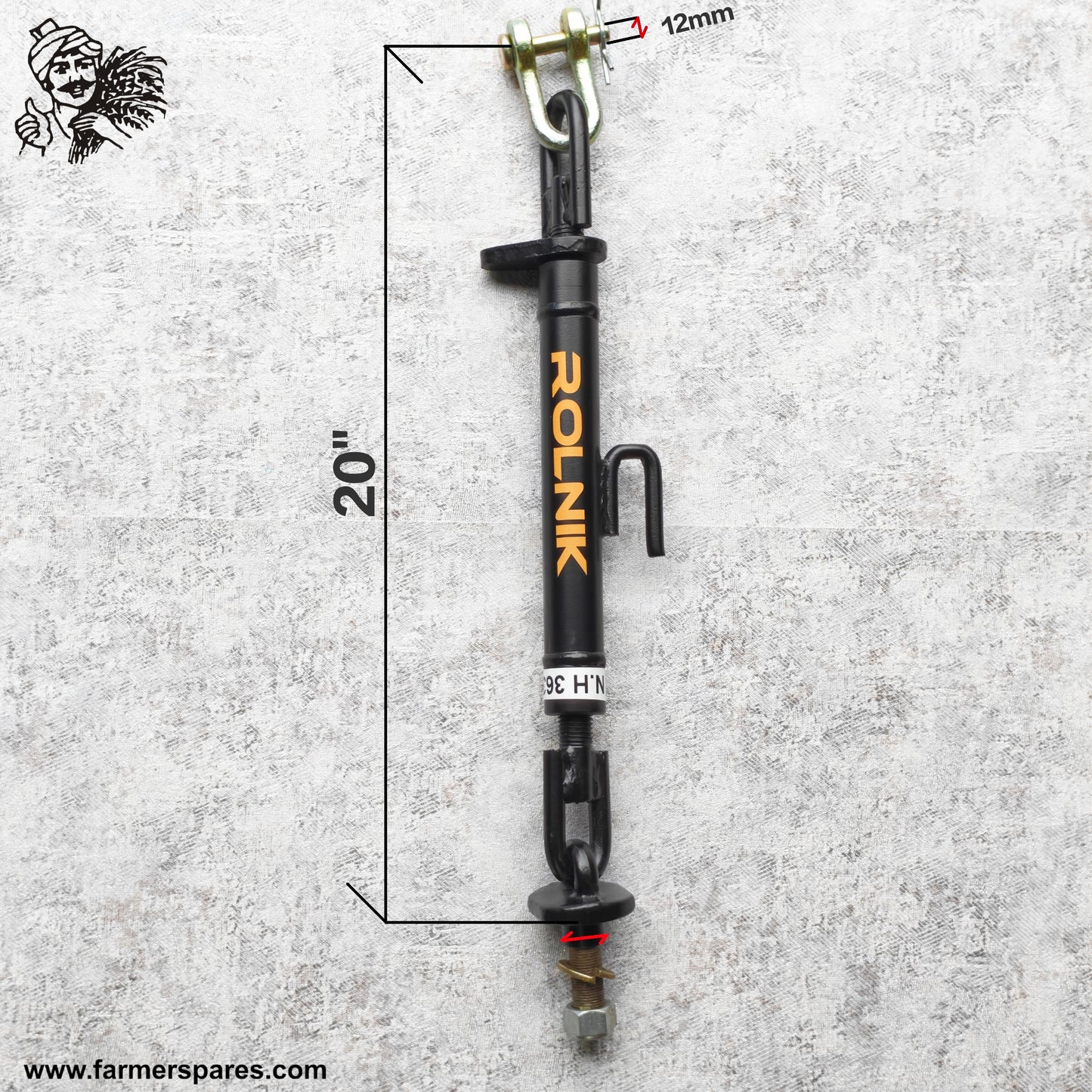 RLK233 - Stabilizer Chain set Suitable for New Holland 3630 Tractor