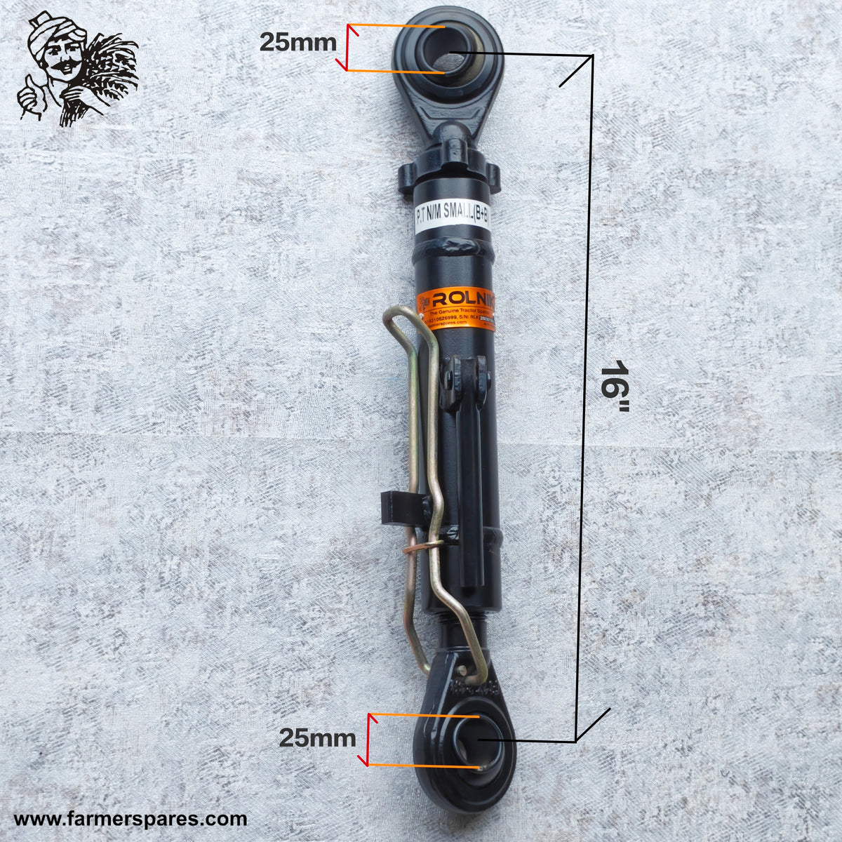 RLKHL136 - Toplink Suitable for Kubota Mini Tractor 16"